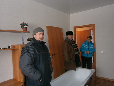 В квартире Чернышовых перед переездом