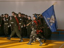 Вносят знамя военно-патриотических клубов  Нижегородской области